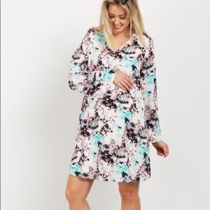 Pink Blush Maternity Dress